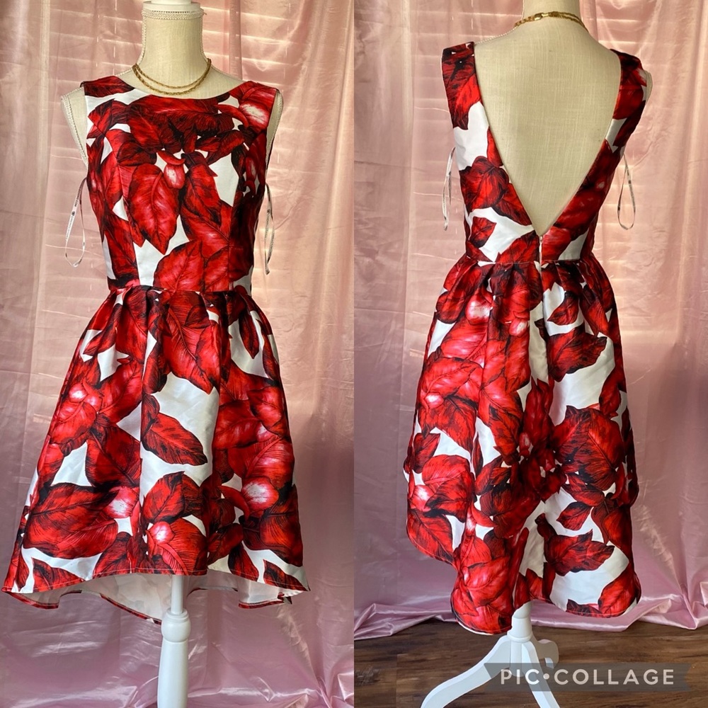 CHI CHI High Low Floral Elegant Dress size S